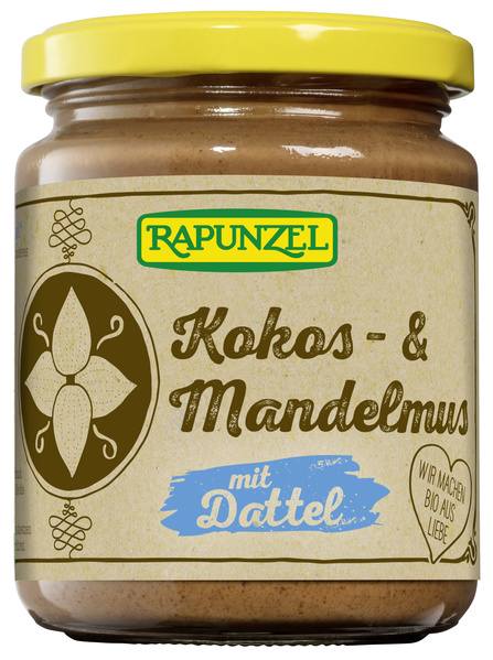 Rapunzel Kokos & Mandelmus mit Dattel 250 g