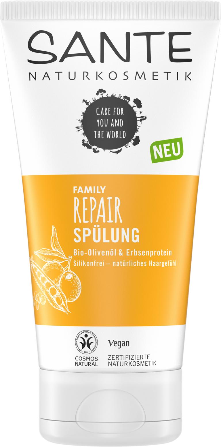 Sante FAMILY Repair Spuelung Bio-Olivenöl & Erbsenprotein 150 ml