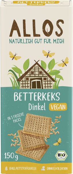 Allos Better-Keks Dinkel 150 g