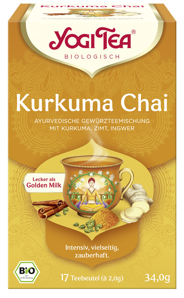 YOGI TEA Yogi Tea Kurkuma Chai 17 Btl. 34 g