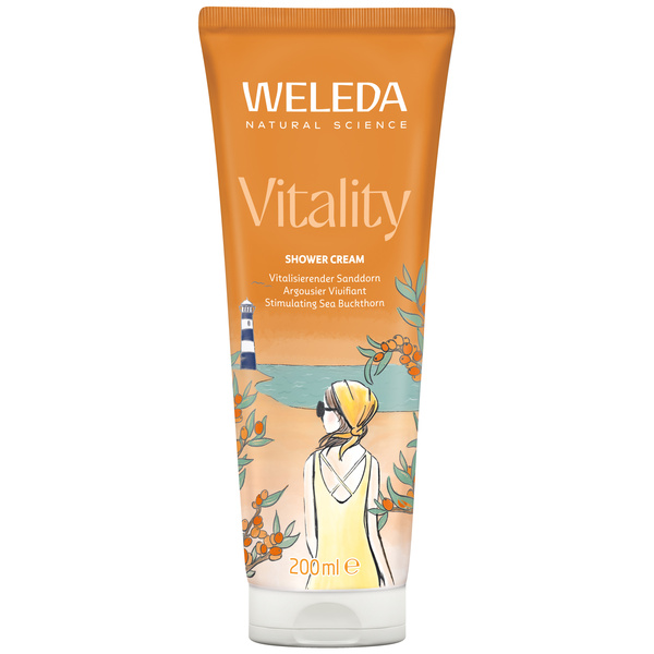 Weleda Vitality Shower Cream Sanddorn 200 ml