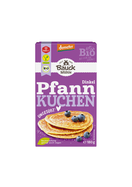 Bauck Mühle Dinkel Pfannkuchen Demeter 180 g