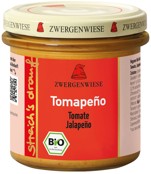 Zwergenwiese streichs drauf Tomapeño 135 g