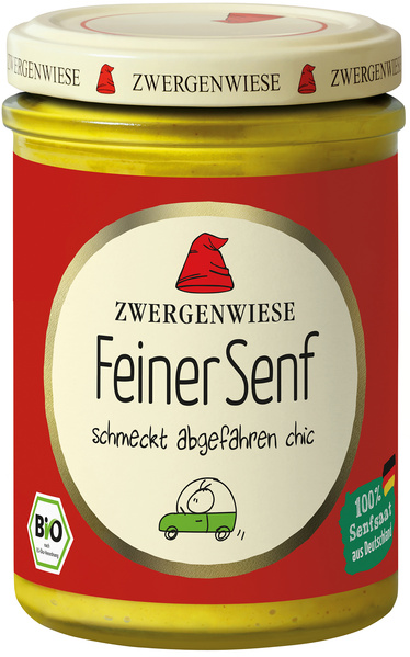 Zwergenwiese Feiner Senf 160 ml