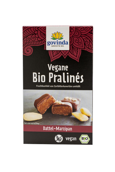 Govinda Pralinés Dattel-Marzipan vegan 70 g