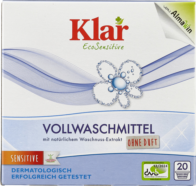 Klar Vollwaschmittel Pulver 20WG 1.1 kg