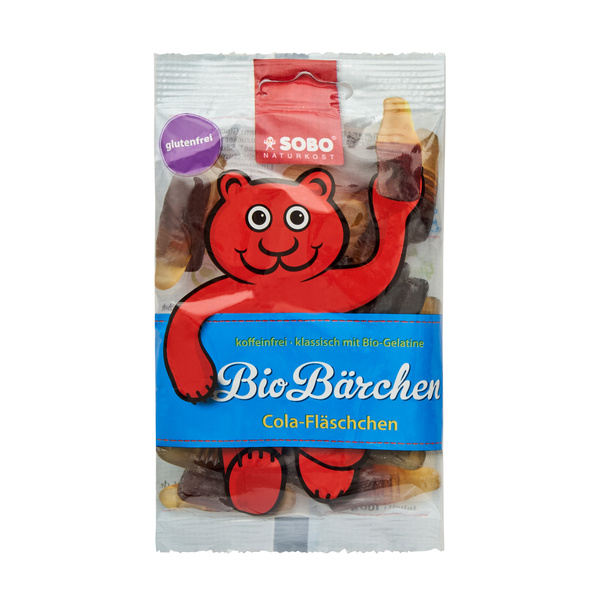 Sobo Bio-Bärchen Cola-Fläschchen 100 g