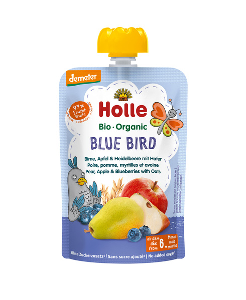 Holle  Pouchy Blue Bird 100 g