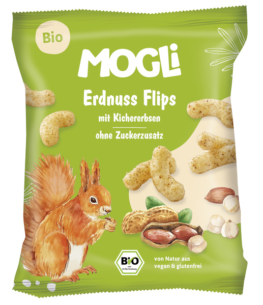 Mogli Erdnuss Flips 30 g