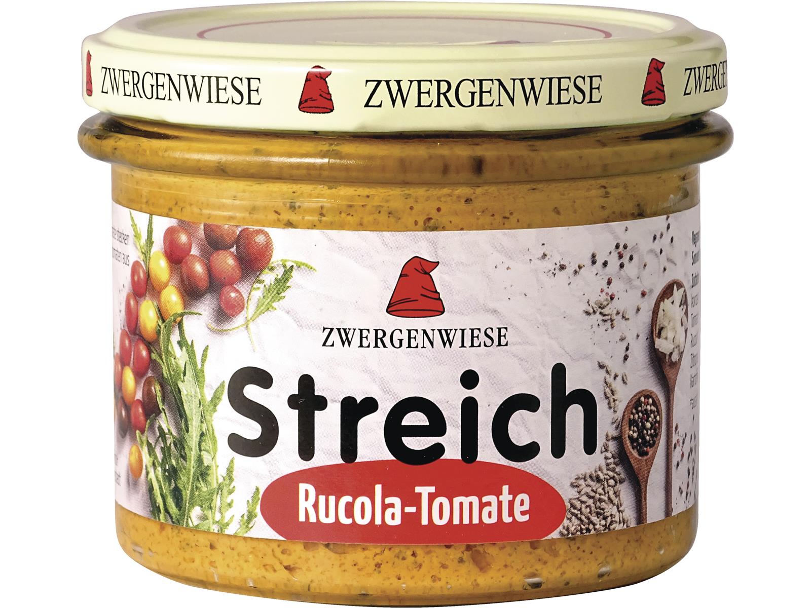 Zwergenwiese Rucola-Tomate Streich 180 g