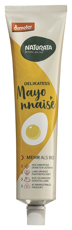 Naturata Delikatess Mayonnaise Tube 185ml