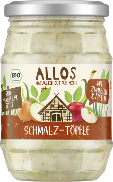 Allos Schmalz Töpfle Zwiebeln Äpfel 250 g