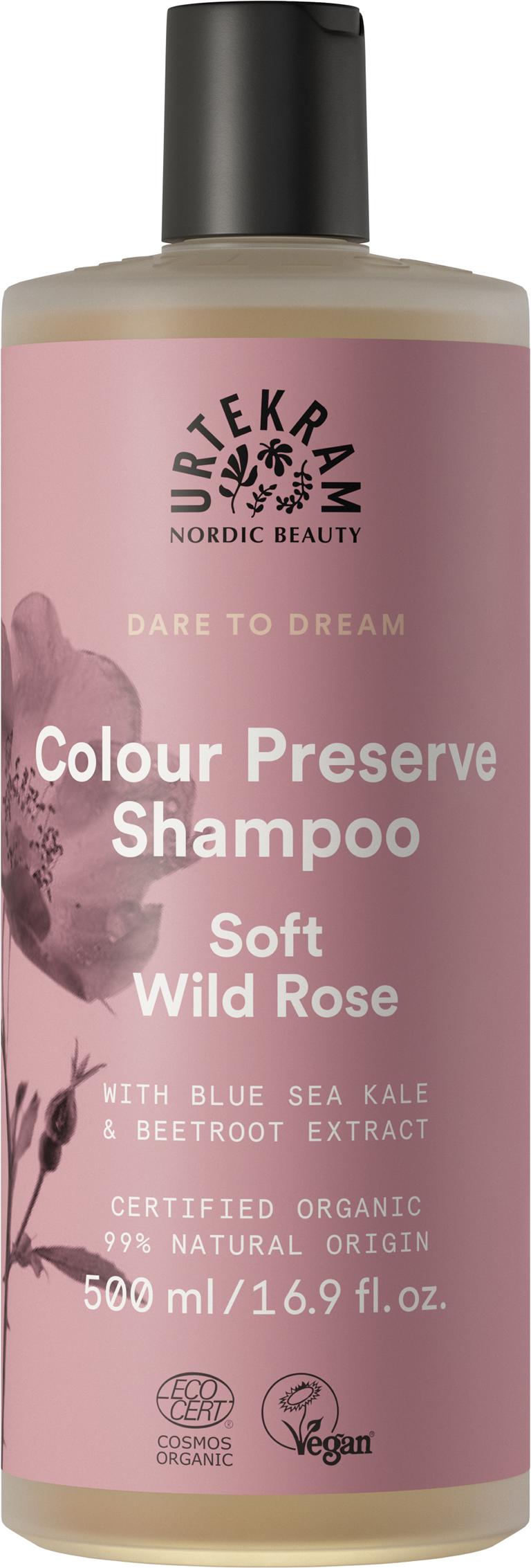 Urtekram Soft Wild Rose Shampoo 500ml