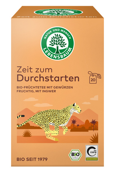 LEBENSBAUM Zeit zum Durchstarten Ingwer & Elan 20 Btl. 40 g