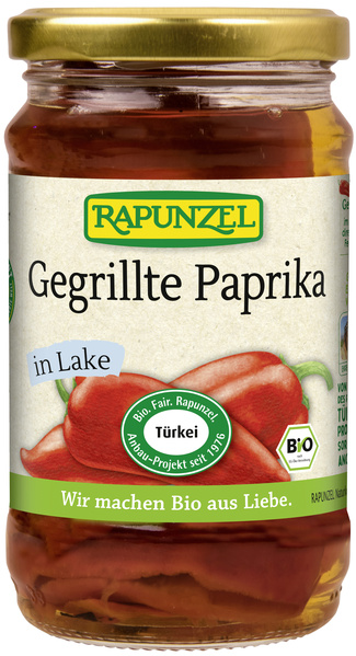 Rapunzel Paprika gegrillt rot 310 g