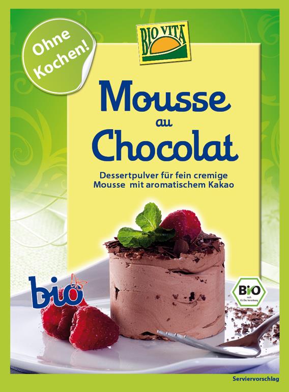 Biovita Mousse au Chocolat 77g