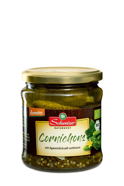 Schweizer Cornichons 330 g