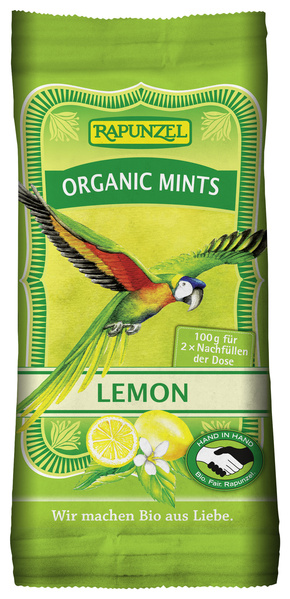 Rapunzel Organic Mints Lemon HIH 100 g
