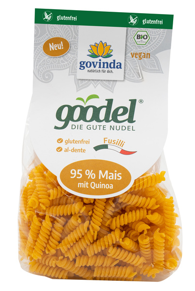 Govinda Goodel Fussili Mais Quinoa glf 250 g