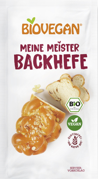 Biovegan Meister Backhefe trocken 7 g
