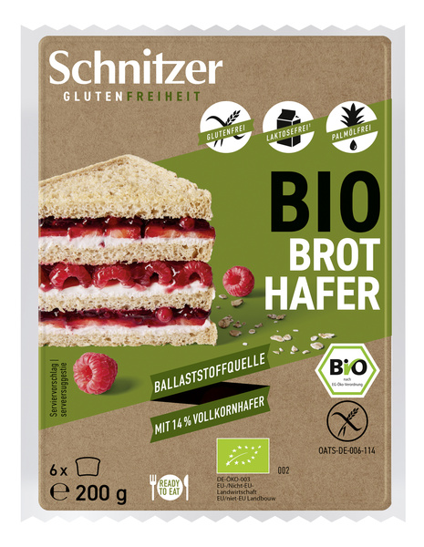 Schnitzer GLUTENFREIHEIT Brot Hafer glf 200 g
