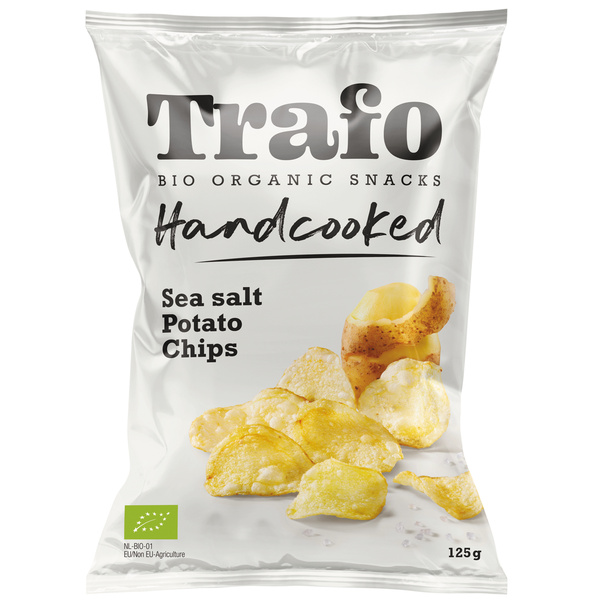 Trafo Handcooked Chips gesalzen 125 g