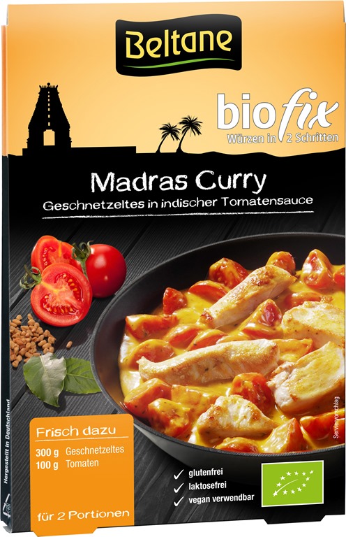 Beltane Biofix Madras Curry 20g