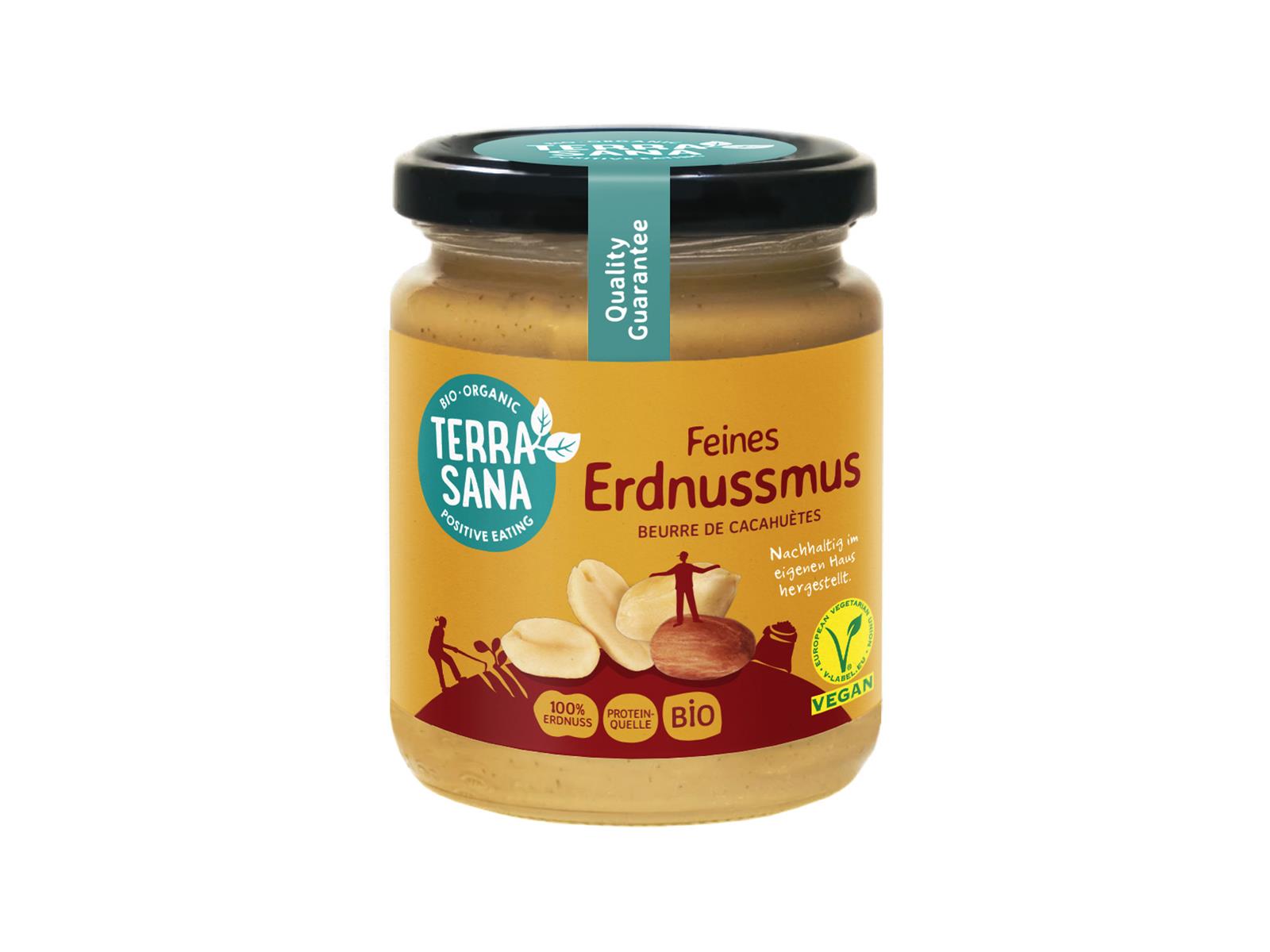 Terrasana Erdnussmus fein 250 g