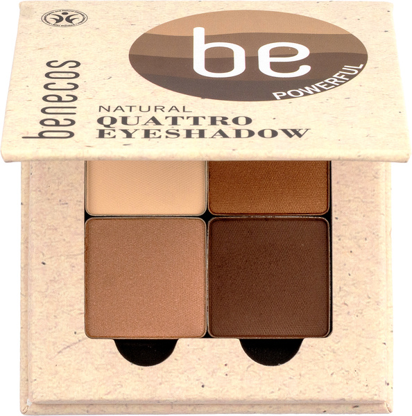 benecos QUATTRO EYESHADOW COFFEE & CREAM 4 g
