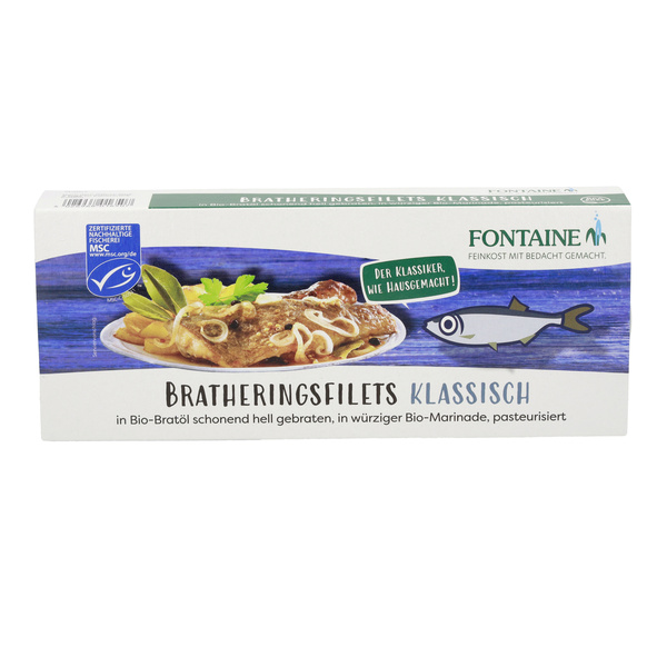 Fontaine Bratherings Filets in Bio-Marinade 325 g