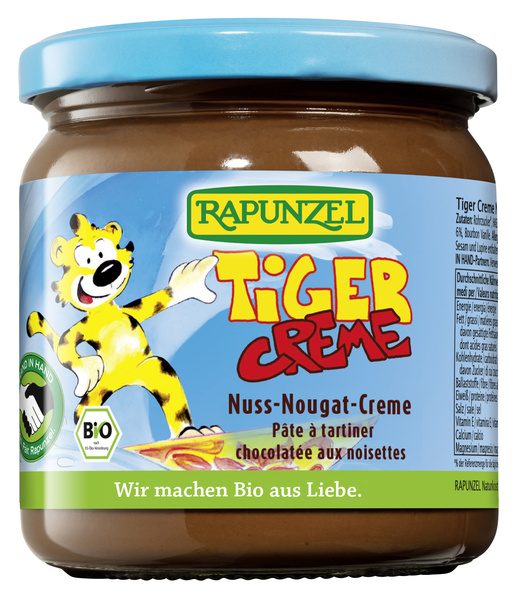 Rapunzel Tiger Creme Nuss-Nougat 400 g