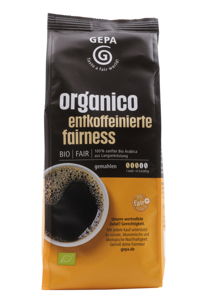 GEPA - The Fair Trade Company Cafe Organico entkoff. gemahlen 250 g