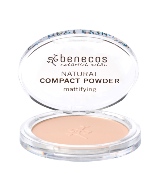 benecos COMPACT POWDER SAND 9 g