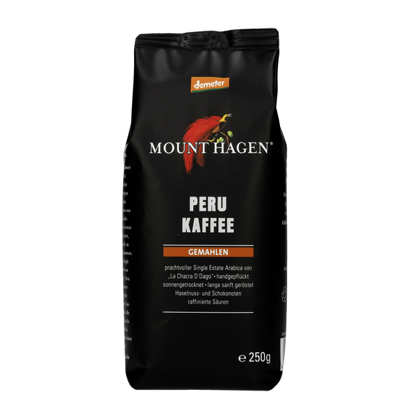 Mount Hagen Röstkaffee "Peru" gemahlen 250 g