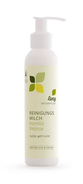 Lenz Naturpflege Reinigungsmilch Kamille Melisse 150 ml