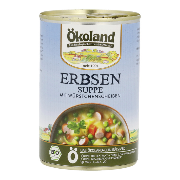 ÖKOLAND Erbsensuppe 400 g
