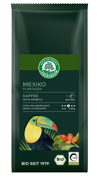 LEBENSBAUM Plantagen Kaffee Mexiko gemahlen 250 g