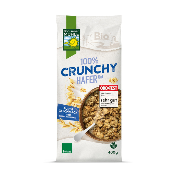 Bohlsener Mühle Hafer Crunchy 400 g