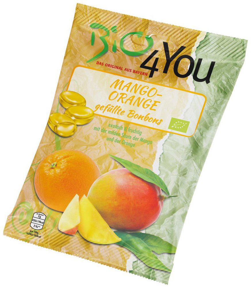 Bio4You Bonbon Mango-Orange 75 g