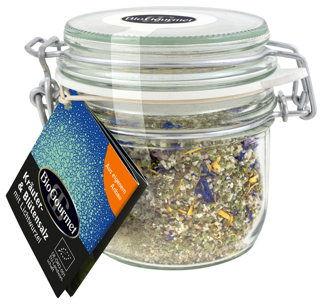 BioGourmet Kräuter & Blütensalz 125 g