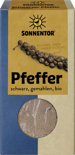 Sonnentor Pfeffer schwarz gemahlen 50 g