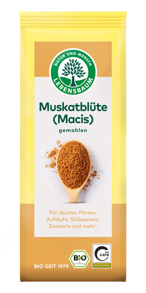 LEBENSBAUM Muskatblüte gemahlen (Macis) 30 g