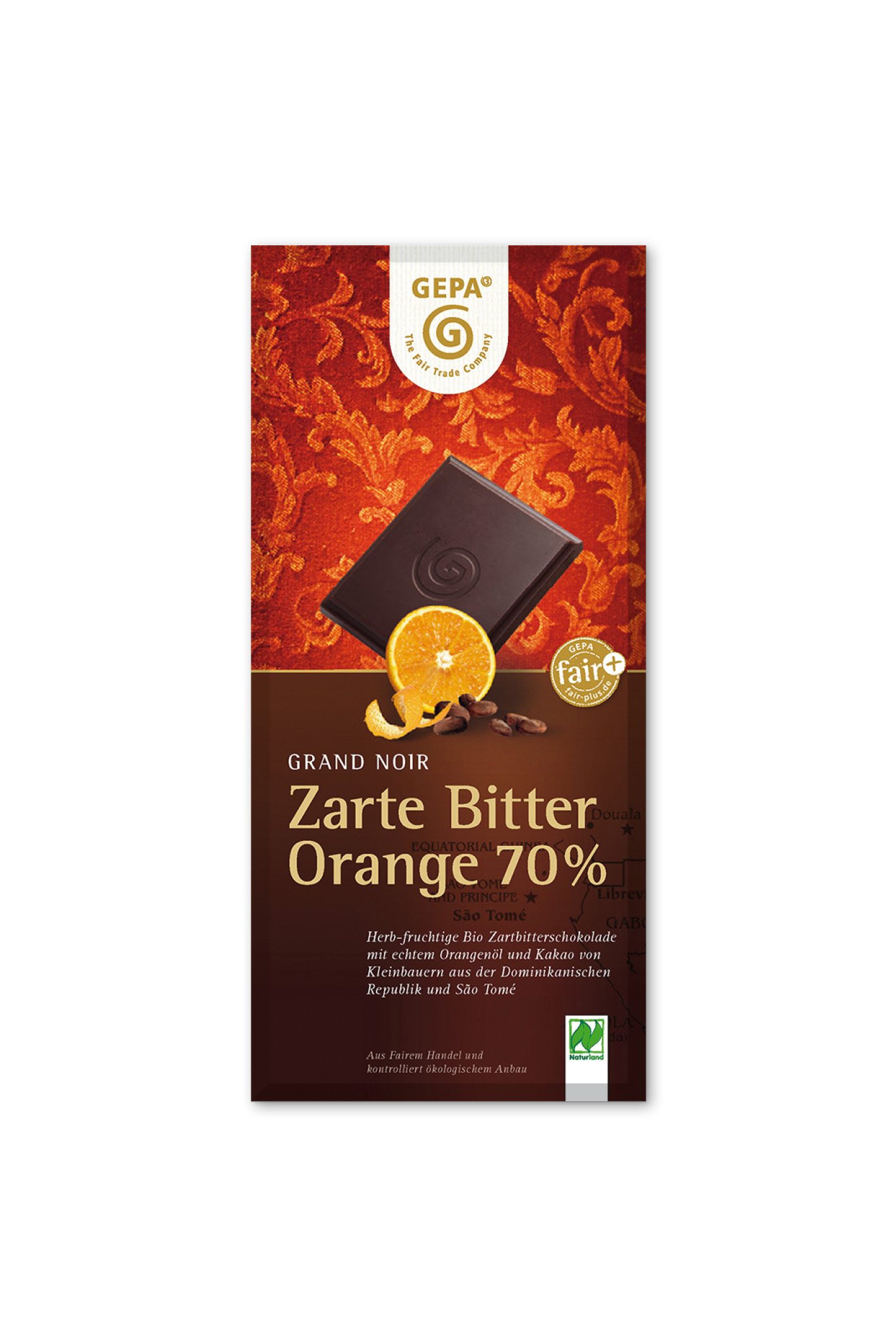 Gepa Grand Noir Orange 70% 100g