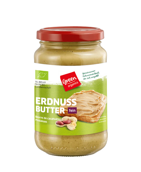 greenorganics Erdnussbutter fein 350 g