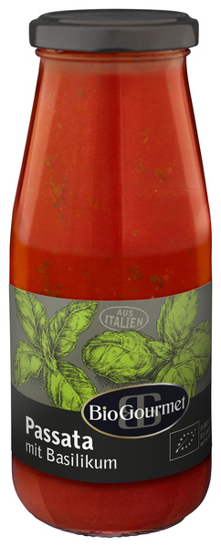 BioGourmet Passata mit Basilikum 410 g