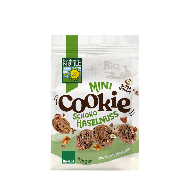 Mini Cookie Schoko Haselnuss 125 g