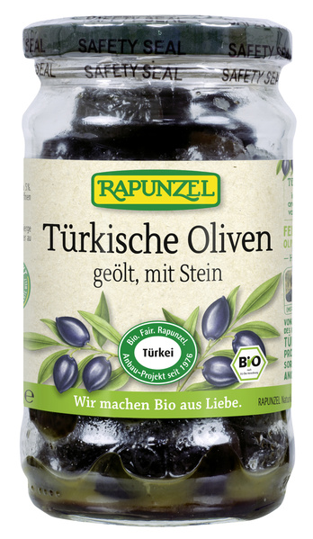 Rapunzel Oliven schwarz 185 g