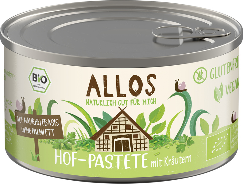 Allos Hof Pastete mit Kräutern 125 g