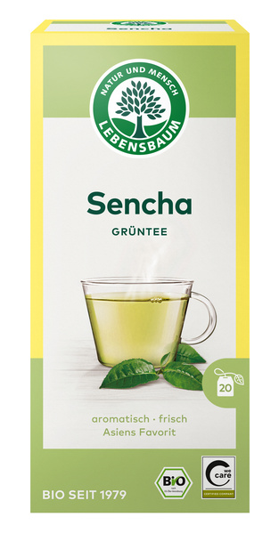 LEBENSBAUM Sencha Grüntee 20 Btl. 30 g