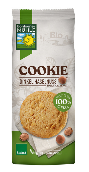 Bohlsener Mühle Cookie Dinkel Haselnuss 175 g